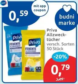 Budni Priva Allzwecktücher Angebot