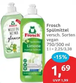 Budni Frosch Spülmittel Angebot