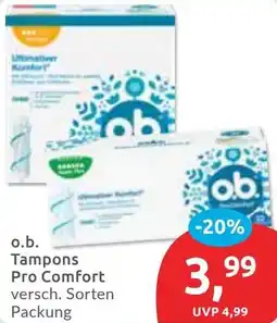 Budni o.b. Tampons Pro Comfort Angebot