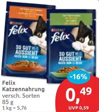 Budni Felix Katzennahrung Angebot