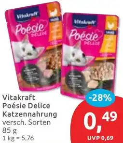 Budni Vitakraft Poésie Delice Katzennahrung Angebot