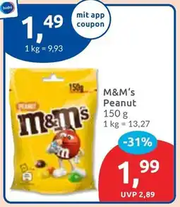 Budni M&M's Peanut Angebot