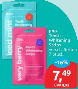 Budni pop. Teeth Whitening Strips Angebot
