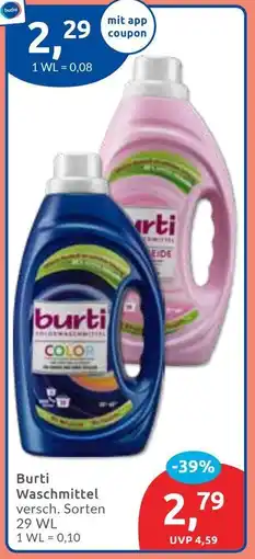 Budni Burti Waschmittel Angebot