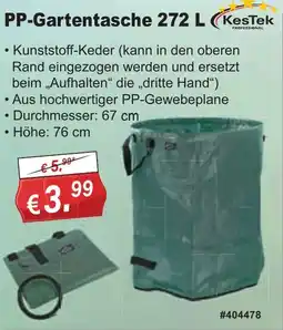 Stabilo Fachmarkt KesTek PP-Gartentasche 272 L Angebot