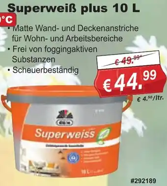 Stabilo Fachmarkt Superweiẞ plus Angebot