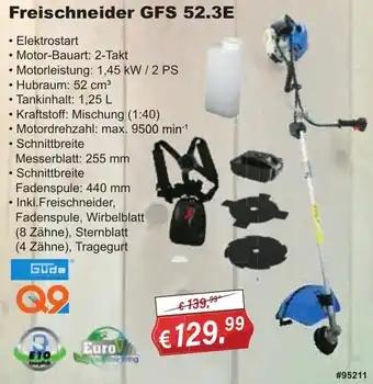 Stabilo Fachmarkt Güde Freischneider GFS 52.3E Angebot