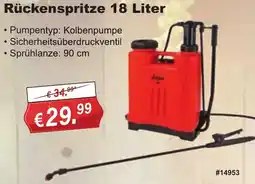 Stabilo Fachmarkt Rückenspritze 18 Liter Angebot