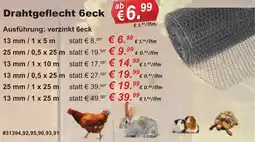 Stabilo Fachmarkt Drahtgeflecht 6eck Angebot