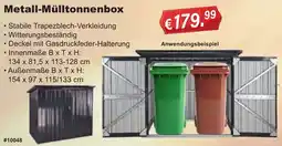 Stabilo Fachmarkt Metall-Mülltonnenbox Angebot