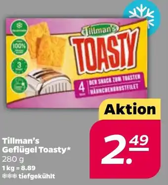 NETTO Tillman's Geflügel Toasty 280g Angebot