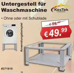 Stabilo Fachmarkt KesTek Untergestell für Waschmaschine Angebot