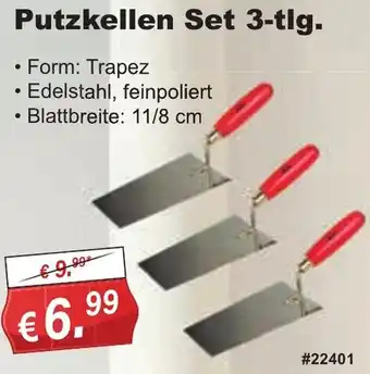 Stabilo Fachmarkt Putzkellen Set 3-tlg. Angebot