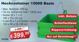 Stabilo Fachmarkt Heckcontainer 1000S Basic Angebot