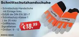 Stabilo Fachmarkt Schnittschutzhandschuhe Angebot