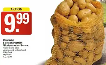 WEZ Deutsche Speisekartoffeln Glorietta oder Solara Angebot