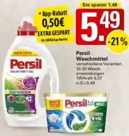 WEZ Persil Waschmittel Angebot