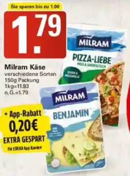 WEZ Milram Käse Angebot