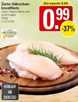 WEZ SCHMITZ Zarte Hähnchenbrustfilets Angebot