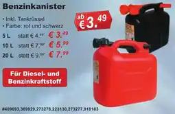 Stabilo Fachmarkt Benzinkanister Angebot
