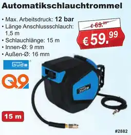 Stabilo Fachmarkt Güde Automatikschlauchtrommel Angebot