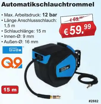 Stabilo Fachmarkt Güde Automatikschlauchtrommel Angebot