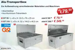 Stabilo Fachmarkt Güde Alu-Transportbox Angebot