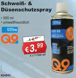 Stabilo Fachmarkt Güde Schweiß- & Düsenschutzspray Angebot