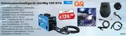 Stabilo Fachmarkt Güde Universalschweißgerät Uni-Mig 125 SYN Angebot