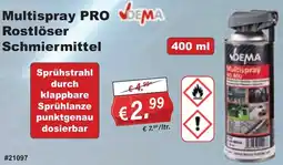 Stabilo Fachmarkt DEMA Multispray PRO Rostlöser Schmiermittel Angebot