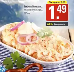 WEZ Bayrische Käsecreme Angebot