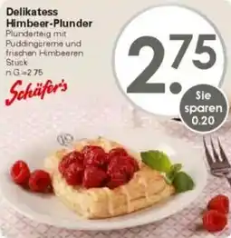 WEZ Schäfer's Delikatess Himbeer-Plunder Angebot