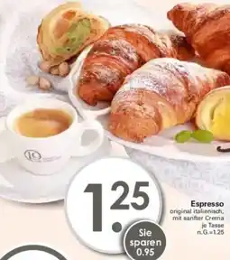 WEZ Espresso Angebot