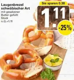 WEZ Laugenbrezel schwäbischer Art Angebot
