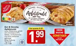 WEZ Gut & Günstig Apfelstrudel Angebot