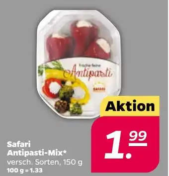 NETTO Safari Antipasti Mix 150g Angebot