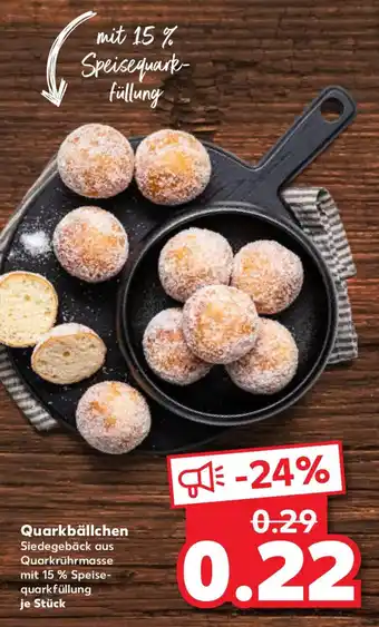 Kaufland Quarkbällchen Angebot