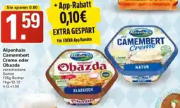 WEZ Alpenhain Camembert Creme oder Obazda Angebot