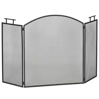 Netto Marken-Discount HOMCOM Kaminschirm Metall Angebot