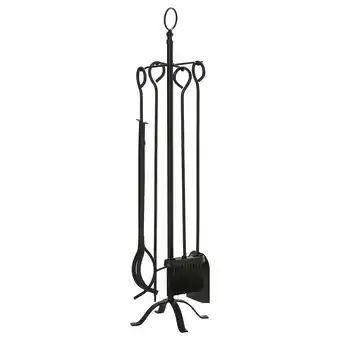 Netto Marken-Discount Outsunny Kaminbesteck Metall Angebot