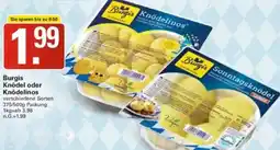 WEZ Burgis Knödel oder Knödelinos Angebot