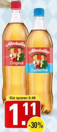 WEZ Almdudler Angebot