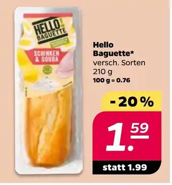 NETTO Hello Baguette 210g Angebot