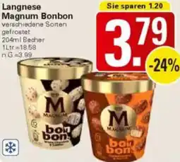 WEZ Langnese Magnum Bonbon Angebot