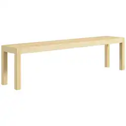 Netto Marken-Discount HOMCOM Sitzbank Kiefernholz Angebot