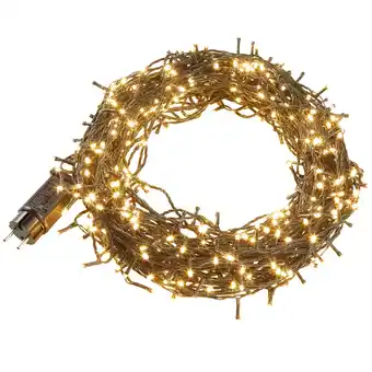Netto Marken-Discount tectake LED-Lichterkette, warmweiß, strombetrieben, Lichterabstand 10 cm Angebot