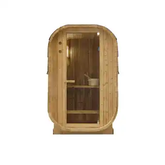 Netto Marken-Discount LINDHOLM AußenSauna für 1-2 P. 128,2x120x194 cm (Bausatz) Angebot