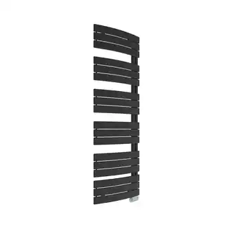 Netto Marken-Discount Badezimmer-Heizkörper E-Salzburg, Mattschwarz, 55x168cm Angebot