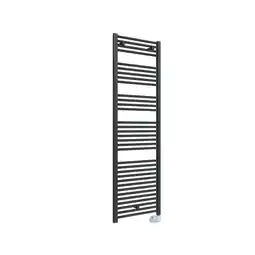 Netto Marken-Discount Badezimmer-Heizkörper E-Innsbruck, Mattschwarz, 55x170,3cm Angebot