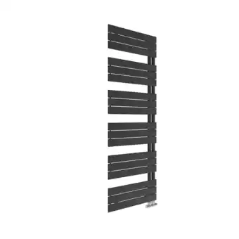 Netto Marken-Discount Badezimmer-Heizkörper Arezzo, Mattschwarz, 60x173cm Angebot